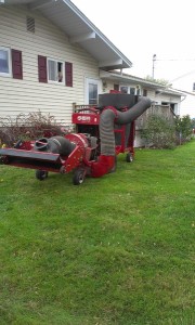leaf removal equipment